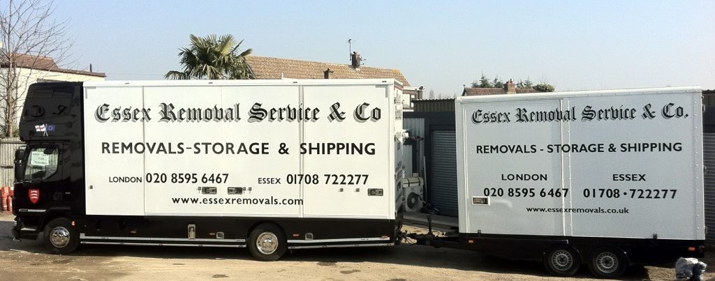 Essex Removals Van with trailer