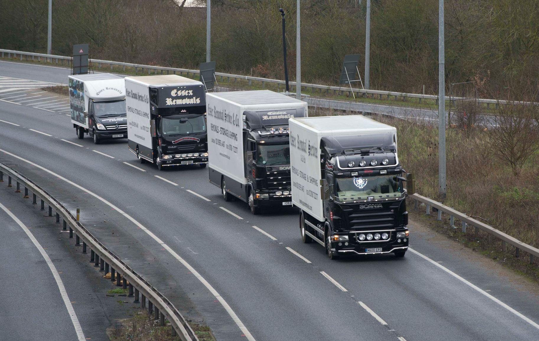 lorry convoy